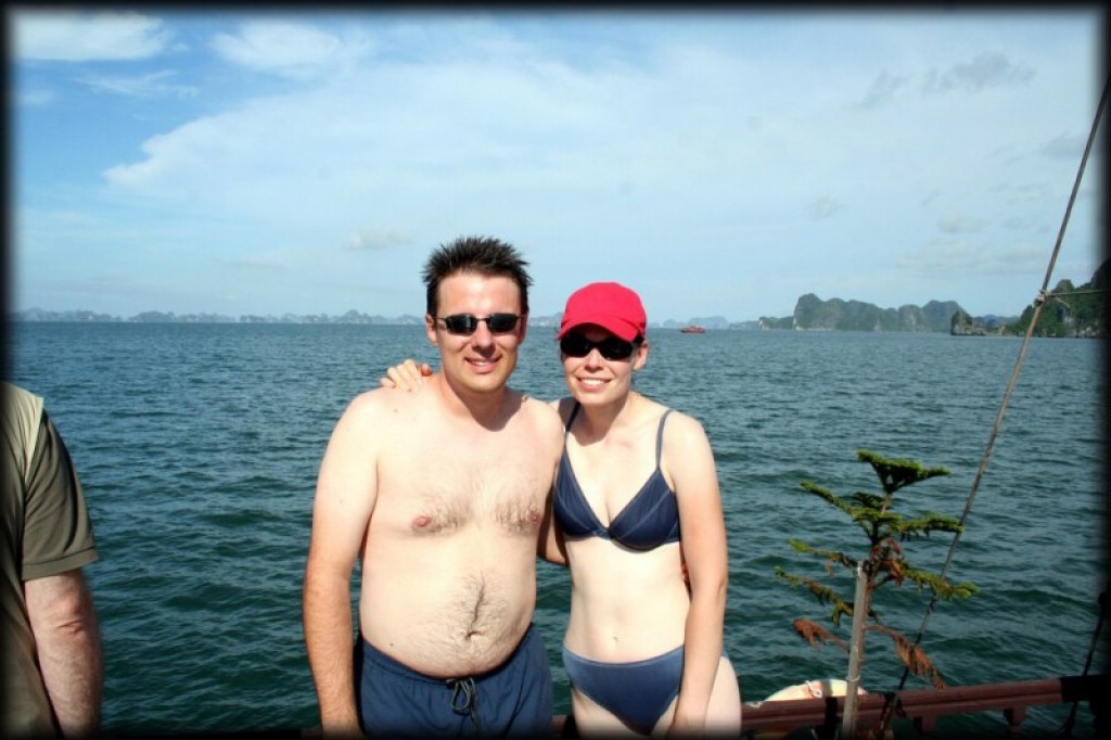 3 hours outside of Hanoi is Halong Bay.  We went for a day trip.